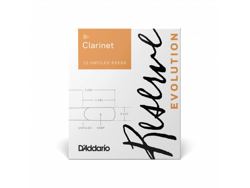 D'Addario Reserve Evolution Bb Clarinet Reeds